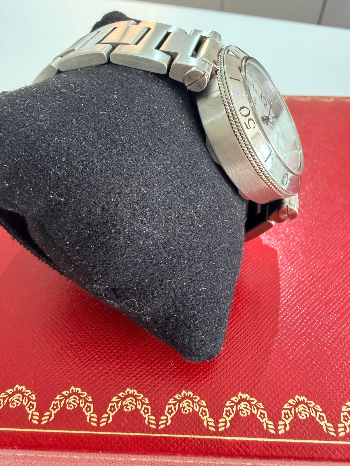 Cartier Pasha Seatimer 40mm Stainless Steel W31080M7/2790 Circa 2006