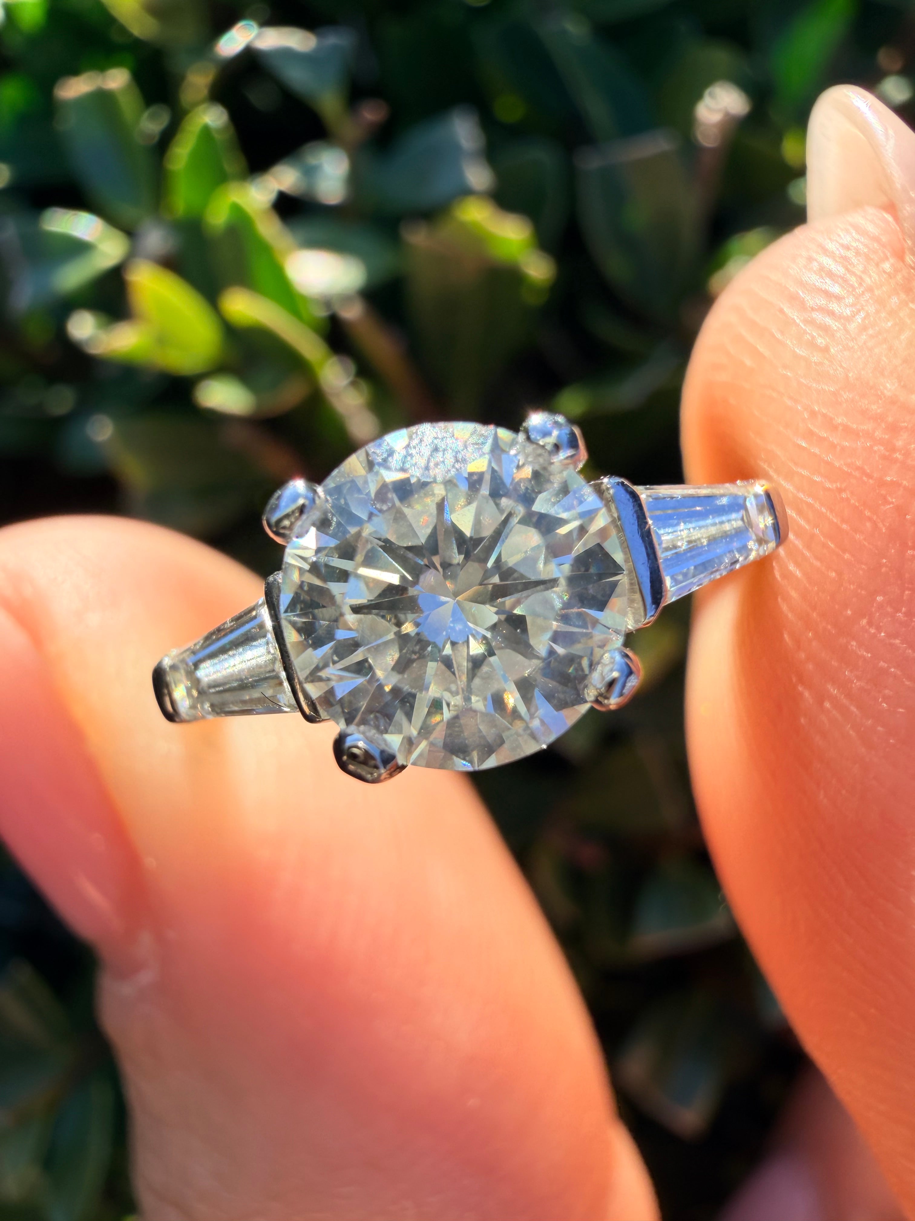 18k Gold 1.30ct Natural Diamond Ring Certified * reserved *